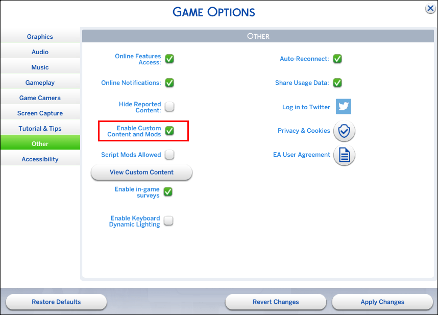 download custom content for sims 4 on mac